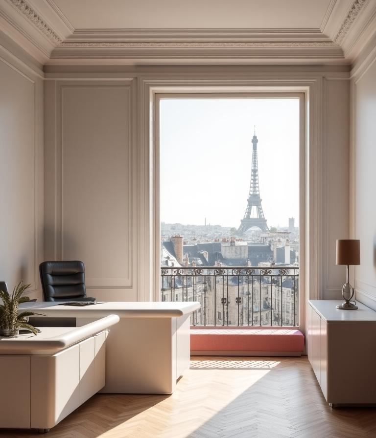 Vue élégante du cabinet Céleste Juris à Paris